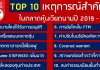 Top 10 เหตุการณ์สำคัญในตลาดหุ้นเวียดนามปี 2019