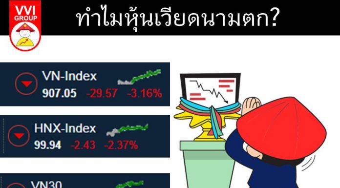 ทำไมหุ้นเวียดนามตกเยอะ?