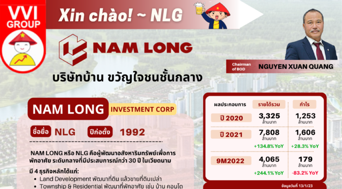 ~ Xin Chao! หุ้น NLG ~ Nam Long